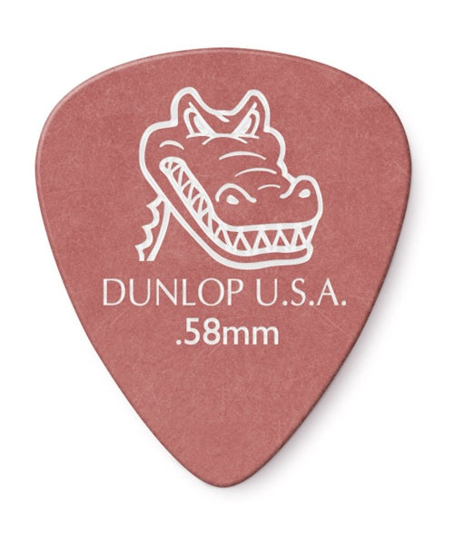 Púas Dunlop Gator Grip Rosa 0.58mm 36 Piezas