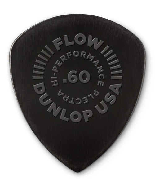 Dunlop Púas Flow Nylon 541P060 0.60mm con 12 piezas