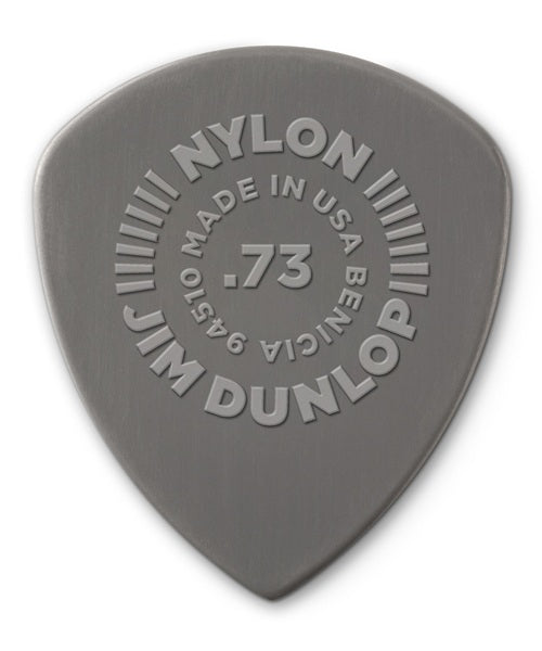 Dunlop Púas Flow Nylon 541P073 0.73mm con 12 piezas