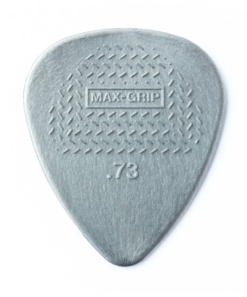 Púas Dunlop 449B.73 Max Grip Nylon Standard Gris 0.73mm 36 Piezas