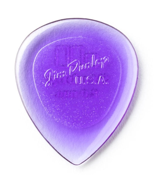 Dunlop Púas Stubby Jazz 474R2.0(24) 2.00mm, Violeta con 10 piezas