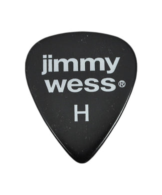Jimmy Wess Púas Forma Gota Heavy JW-TD-HBK(50), Negro (Paquete con 50 pzas)