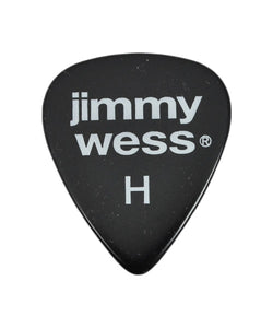 Jimmy Wess Púas Forma Gota Heavy JW-TD-HBK(50), Negro (Paquete con 50 pzas)