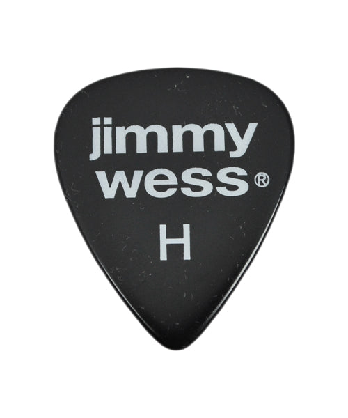 Jimmy Wess Púas Forma Gota Heavy JW-TD-HBK(50), Negro (Paquete con 50 pzas)