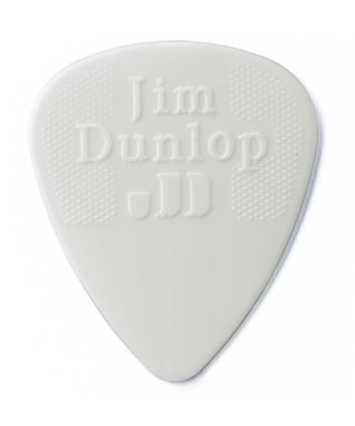 Dunlop Púas Nylon Standard 44B.38(36) .38mm, Blanca con 10 piezas