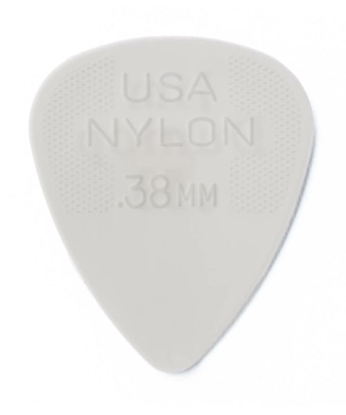Púas Dunlop 44B.38 Nylon Standard Blanca 0.38mm 36 Piezas