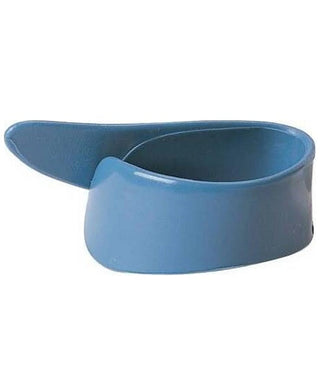 Dunlop Púas Herco para Pulgar HE115(50) Medium, Azul con 10 piezas