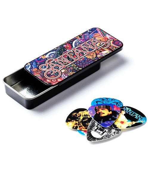 Púas Dunlop SANPT01M Santana 6 Piezas y Estuche