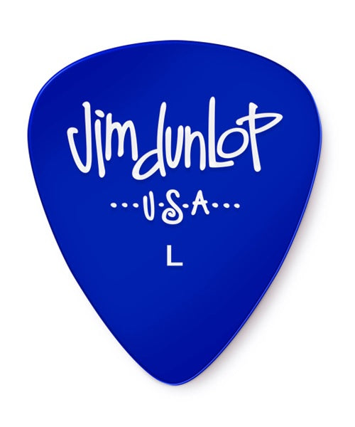 Púas Dunlop 486B LT Gels Blue Light Azul 36 Piezas