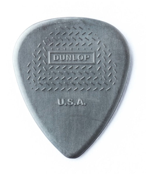 Dunlop Púas Max Grip Nylon Standard 449B1.14(36) 1.14mm, Gris con 10 piezas
