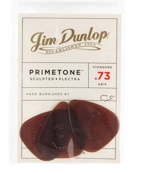 Púas Dunlop 510P.73 Primetone Standard 0.73mm 3 Piezas