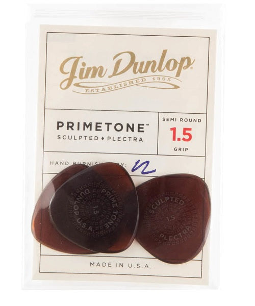 Púas Dunlop 514P1.5 Primetone Semi-Round 1.50mm 3 Piezas