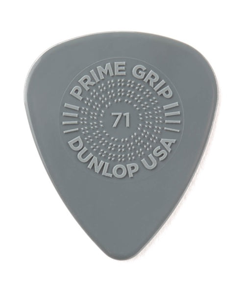 Dunlop Púas Prime-Grip Delrin 500 450B.71 (36) .71mm, Gris con 10 piezas