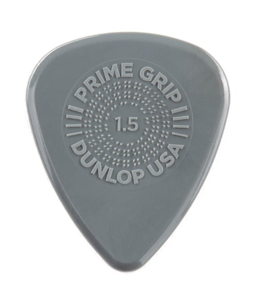 Dunlop Púas Prime-Grip Delrin 500 450B1.50(36) 1.50mm, Gris con 10 piezas