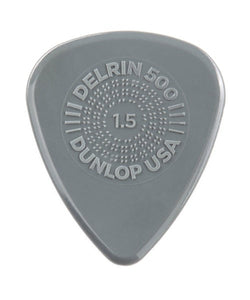 Dunlop Púas Prime-Grip Delrin 500 450B1.50(36) 1.50mm, Gris con 10 piezas