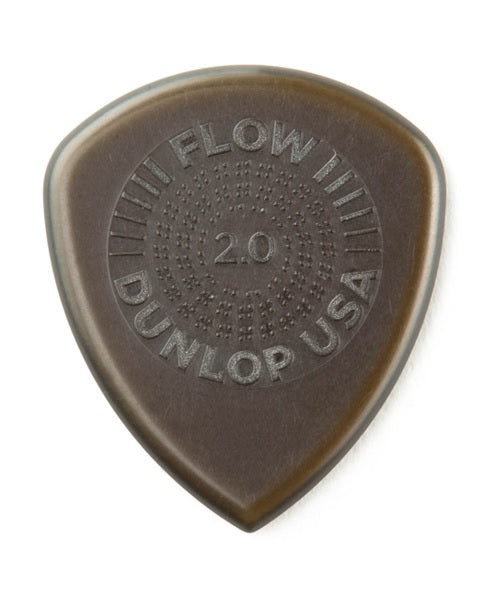 Púas Dunlop 549R2.0 Flow Standard Café Obscuro 2.00mm 24 Piezas