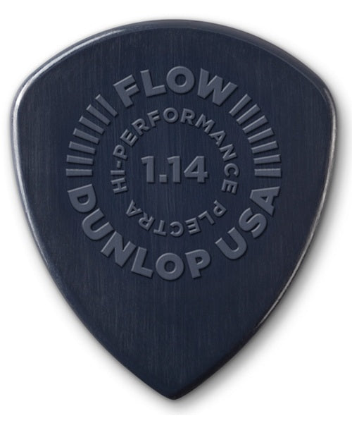 Púas Dunlop Flow Nylon 541B114 (36) 1.14mm con 36 piezas