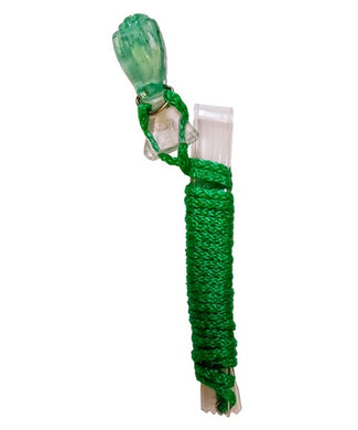 El Cometa Tahalí­ 161/13-GR (10) para Guitarra Española/Clásica con Manita-Cordón, Verde, 10 pzas