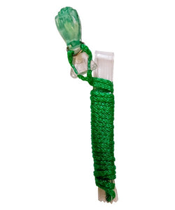 El Cometa Tahalí­ 161/13-GR (10) para Guitarra Española/Clásica con Manita-Cordón, Verde, 10 pzas