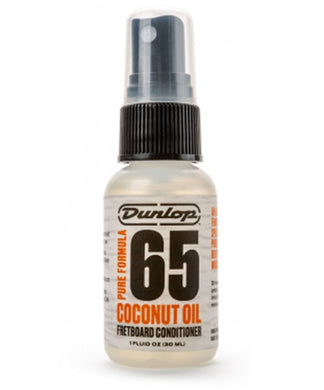 Dunlop Aceite de Coco 6631J Pure Formula 65 para Diapasón Silicone - Free, 30 ML