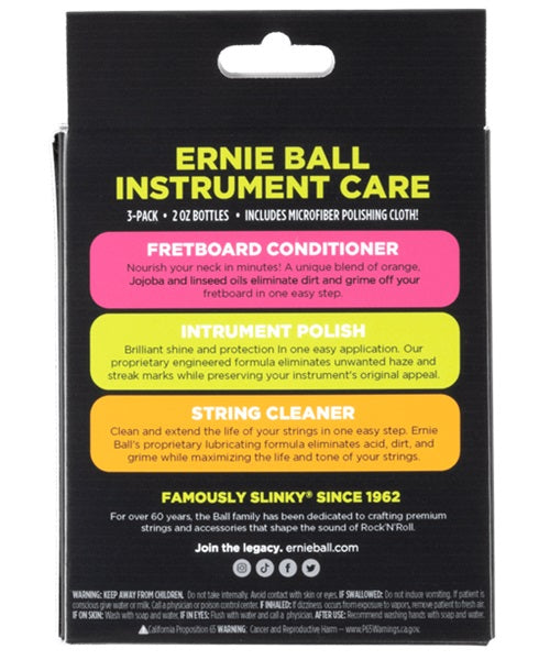 Ernie Ball Juego de Mantenimiento 4225 para Guitarra