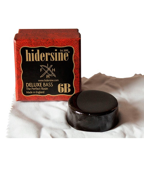 Colofonia Hidersine 6BX Deluxe Negra - para Contrabajo