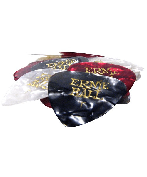 Púas Ernie Ball Pearloid 9164 Thin Varios Colores 24 Piezas