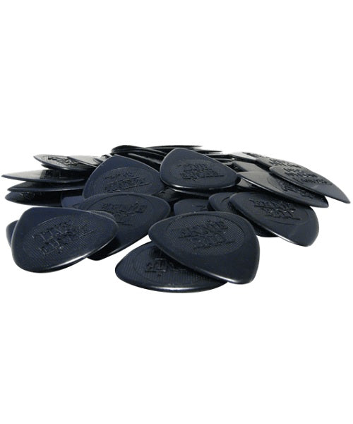 Ernie Ball Púas Nylon Injection Molded 9132(50) Heavy Negro con 10 piezas
