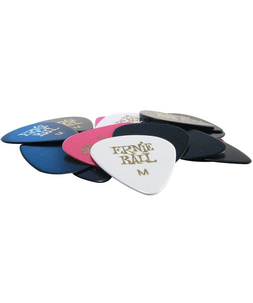 Ernie Ball Púas Standard 9172(24) Medium Varios Colores con 24 piezas