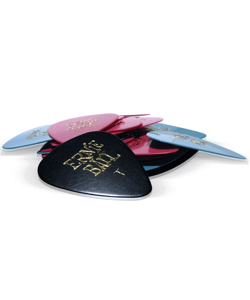 Púas Ernie Ball Standard 9170 Thin Varios Colores 24 Piezas
