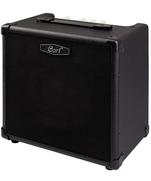 Combo Cort CM20B 20W 1x8" Negro para Bajo Eléctrico