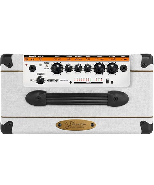 “Exclusiva en Veerkamp Online” Orange Combo para Guitarra Eléctrica 20W 1X8" D-CRUSH-20RT-ORI, Orianthi Edición Limitada