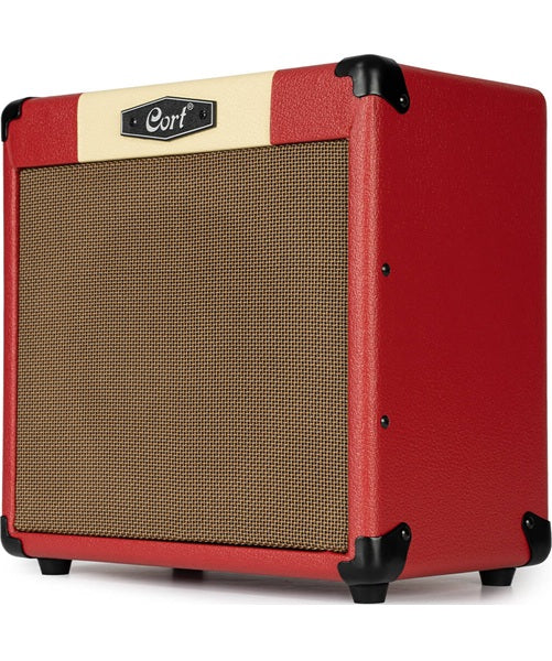 Cort Combo para Guitarra Eléctrica 15W 1x8" CM15R DR Rojo, Serie CM