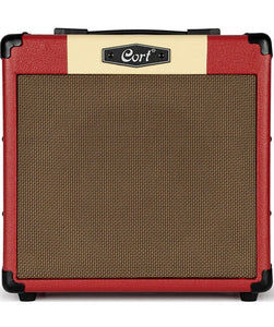 Cort Combo para Guitarra Eléctrica 15W 1x8" CM15R DR Rojo, Serie CM