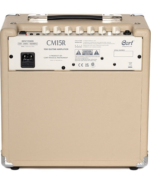 Cort Combo para Guitarra Eléctrica 15W 1x8" CM15R WTS Arena, Serie CM