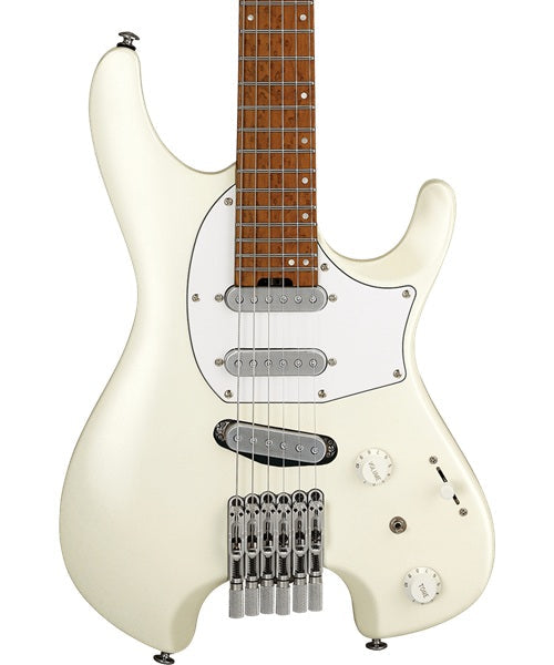 Guitarra Eléctrica Ibanez Signature Ichika Nito ICHI10-VWM Blanco Antiguo con Funda