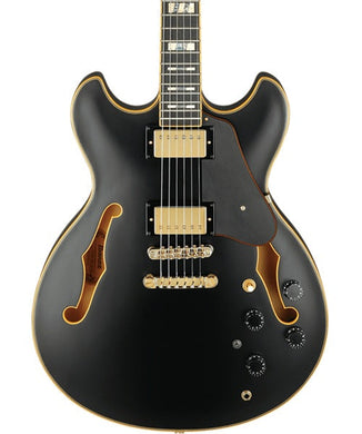 Ibanez Guitarra Eléctrica Negro Mate JSM20-BKL con Estuche, John Scofield