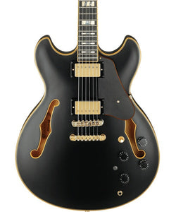 Ibanez Guitarra Eléctrica Negro Mate JSM20-BKL con Estuche, John Scofield