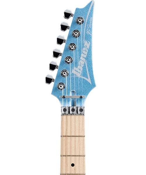 Exclusiva en Veerkamp Online Ibanez Guitarra Eléctrica JS140M-SDL Azul Claro Metal, Joe Satriani