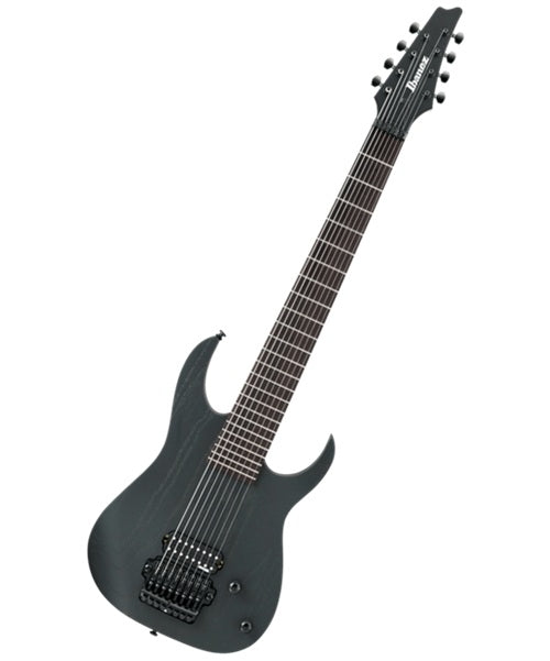 “Exclusiva en Veerkamp Online” Ibanez Guitarra Eléctrica Negro Erosionado M80M-WK con Funda, Mårten Hagström