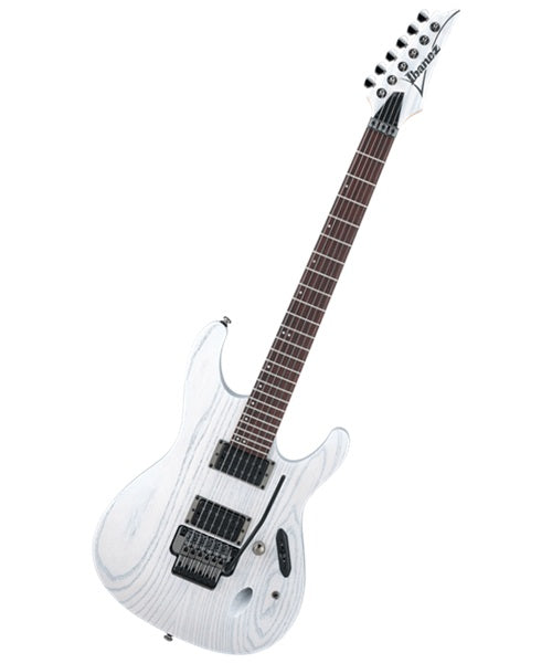 Exclusiva en Veerkamp Online Ibanez Guitarra Eléctrica PWM20 Entintado Blanco, Paul Waggoner