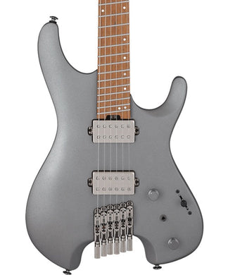 “Exclusiva en Veerkamp Online” Ibanez Guitarra Eléctrica Gris Metálico Mate QX52-MGM con Funda, Serie Q