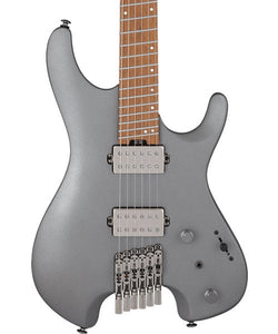 “Exclusiva en Veerkamp Online” Ibanez Guitarra Eléctrica Gris Metálico Mate QX52-MGM con Funda, Serie Q