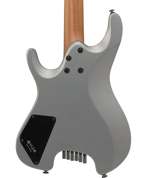 “Exclusiva en Veerkamp Online” Ibanez Guitarra Eléctrica Gris Metálico Mate QX52-MGM con Funda, Serie Q