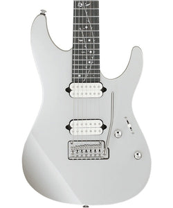 “Exclusiva en Veerkamp Online” Ibanez Guitarra Eléctrica 7 Cuerdas TOD70 Plata Brillante con Funda, Tim Henson