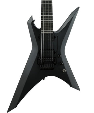 “Exclusiva en Veerkamp Online” Ibanez Guitarra Eléctrica 7 Cuerdas Negro Mate XPTB720-BKF con Funda, Serie X Iron Label