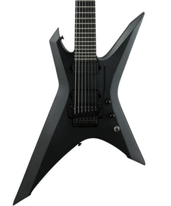 “Exclusiva en Veerkamp Online” Ibanez Guitarra Eléctrica 7 Cuerdas Negro Mate XPTB720-BKF con Funda, Serie X Iron Label