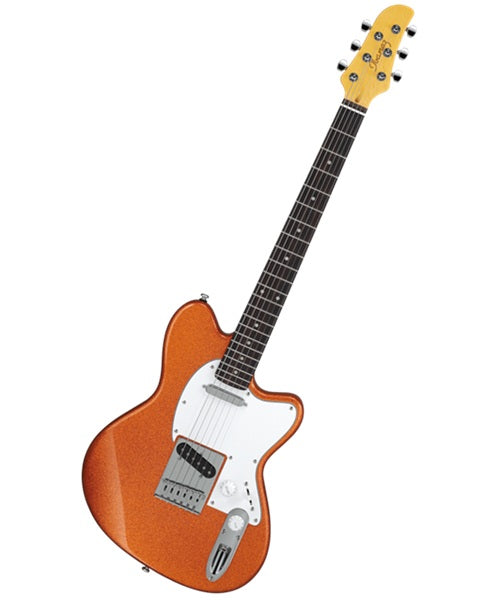 Exclusiva en Veerkamp Online Ibanez Guitarra Eléctrica YY20-OCS Anaranjado Brillante, Yvette Young