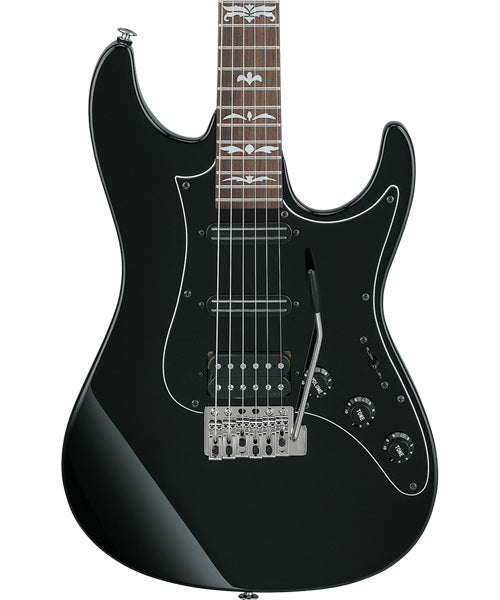 Exclusiva en Veerkamp Online Guitarra Eléctrica Ibanez ATZ300-BK Negro con Estuche, Andy Timmons