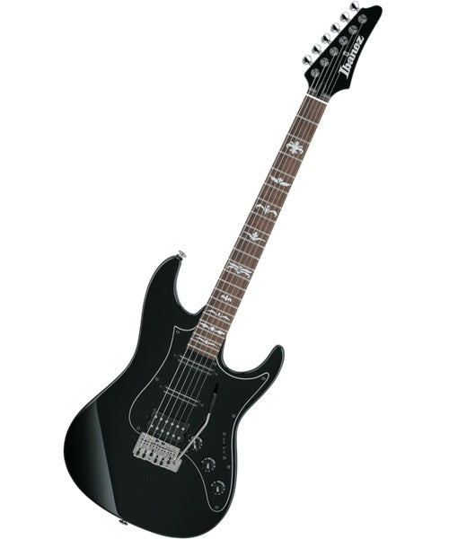 Exclusiva en Veerkamp Online Guitarra Eléctrica Ibanez ATZ300-BK Negro con Estuche, Andy Timmons